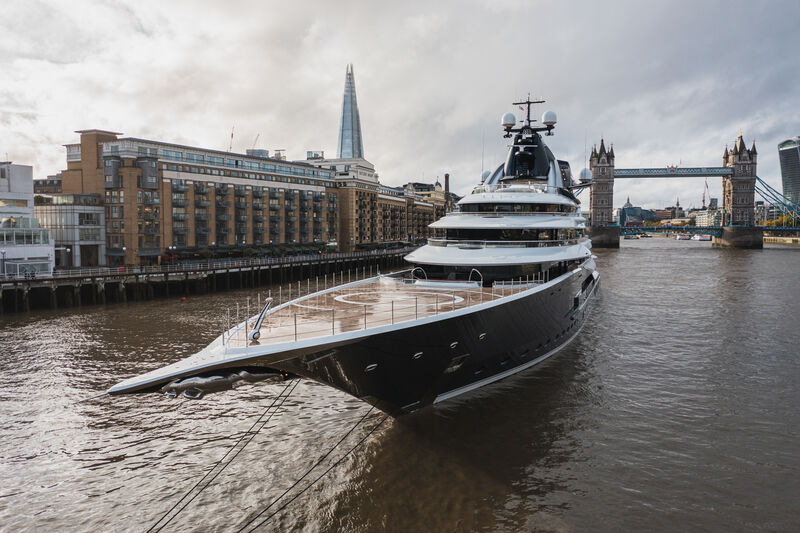 Article image for In Pictures: 122m Lrssen superyacht Kismet i...