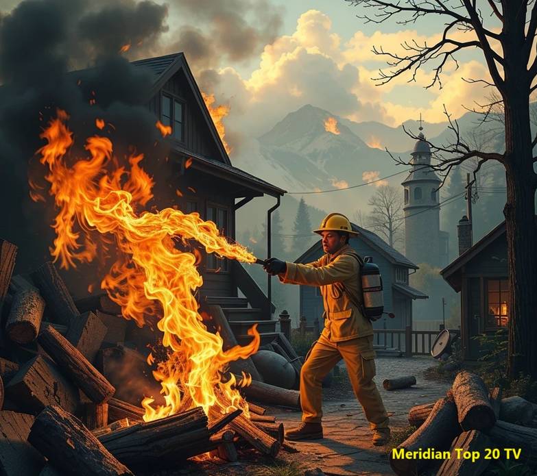 Ein Bild, das drauen, Feuer, Feuerwehrmann, Unglck enthlt.

KI-generierte Inhalte knnen fehlerhaft sein.